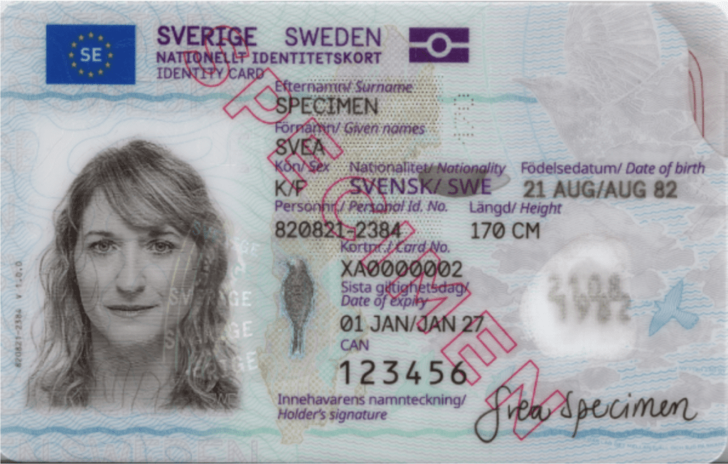 Buy Swedish ID Cards